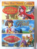 Pachet 3 DVD-uri &quot;Nos Plus Beaux Contes&quot;. Povesti-Desene animate in franceza [1]. Nou, in tipla