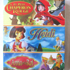 Pachet 3 DVD-uri "Nos Plus Beaux Contes". Povesti-Desene animate in franceza [1]