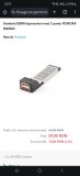 Express card adaptor 2 x eSATA GEMBIRD PCMCIAX-ESATA22 SiI3132