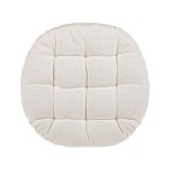 Perna pentru scaun, 38 cm, Ecru, Rotund, Bumbac/Poliester, ATU-084192, Oem