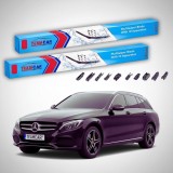 Cumpara ieftin Ștergătoare Mercedes-Benz Clasa C S205 T-Model 2014-prezent | Set Față Flat &ndash; TeamCar&reg;