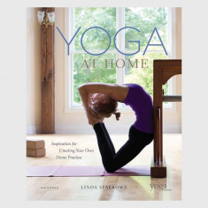 QeeBoo carte Yoga at Home by Linda Sparrowe, English