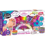 Set de creatie bratari, Cra-Z-Art, Deluxe Bead Charm, Bracelet Studio, 950 pese