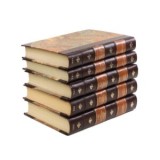 P. P. Negulescu, Istoria filosofiei contemporane, 5 volume, cu dedicația olografă pe primul volum
