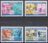 Centrafricana 1993-C.M. de fotbal S.U.A.-Istoria Cupei Mondiale,Serie scurta,MNH, Nestampilat