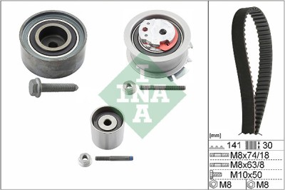 INA 530 0405 10 Set curea de distributie foto