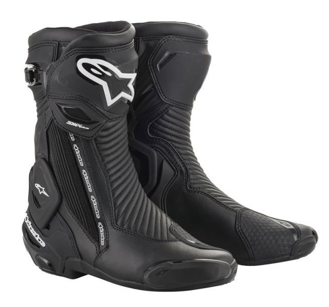 Cizme Piele Moto Alpinestars Smx Plus V2 Negru Marimea 38 2221019/10/38