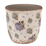 Cumpara ieftin Set 2 ghivece flori ceramica Hortensii 11x10 cm