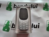 Telefon Mobil Nokia 3310 Dual SIM TA-1030 Gri, Ecran 2.4&quot;, 2G, Baterie Durabila + Card 8GB Cadou