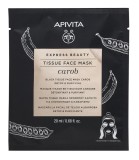 Apivita Masca servetel Carob Detox, 20ml