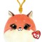 PLUS BRELOC TY 8.5CM SQUISHY BEANIES ROXIE VULPITA ROZ