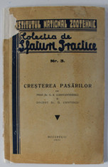 CRESTEREA PASARILOR de G.K. CONSTANTINESCU si D. CONTESCU , 1931 foto