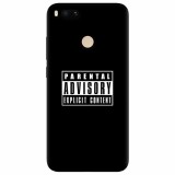 Husa silicon pentru Xiaomi Mi A1, Parental Advisory