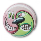 Jibbitz Crocs Scharf Pink Face