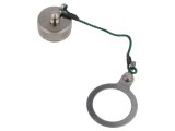 Capac conector USB AMPHENOL, flanșă pătrată, placare nichel