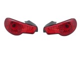Set stopuri, lampa spate SUBARU BRZ, 06.2012-12.2020; TOYOTA GT-86, 06.2012-06.2021, partea stanga, dynamic indicator; LED; rosu, transparent; TUNING
