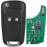 Cheie cu Cip si Telecomanda Opel Insignia Astra J Corsa E Mokka 2 Butoane