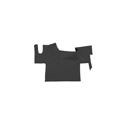 Covor auto imitatie piele dedicat Camion Renault T,podea plata,Cutie automata Negru Rosu