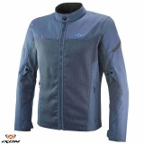 Geaca (jacheta) barbati pentru scuter - motocicleta Racing/Roadster Ixon vara model Fresh MS culoare: albastru &ndash; tip croi: Slim Fit M