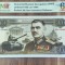 REPRODUCERE pe hartie cu filigran si fire UV proiect bancnota 100 Lei 1944 nr.188