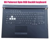 Carcasa superioara cu tastatura palmrest Laptop Gaming, Asus, ROG Strix G G731G, G731GT, G731GU, 90NR01T3-R33UK0, G731GU-1C, 13N1-9BA0911, 13NR01Q3AP0