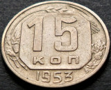 Cumpara ieftin Moneda 15 COPEICI - URSS, anul 1953 * cod 4750, Europa