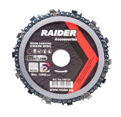 Disc fierastrau circular pentru taiere lemn, 125 x 22.2 mm, Raider 140131 foto