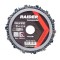 Disc fierastrau circular pentru taiere lemn, 125 x 22.2 mm, Raider 140131