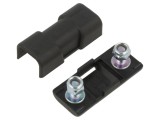 Clemă 200A cu ochiuri M5 UL94V-0 32V