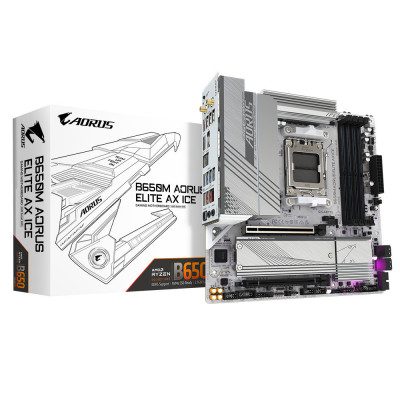 MB Gigabyte B650M AORUS ELITE AX ICE foto