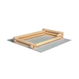 Set constructie arhitectura Vario, 72 piese din lemn, Walachia