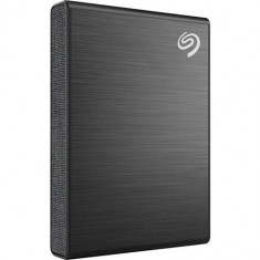 SSD Extern Seagate One Touch 500GB, USB 3.2 tip C (Negru)