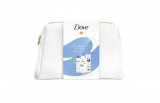 Set cadou Dove Original Care: Geanta pentru cosmetice, Lotiune de corp, 250 ml + Antiperspirant spray, 150 ml + gel de dus, 250 ml