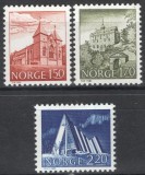 Norvegia 1981 - Cladiri, arhitectura, uzuale, serie neuzata