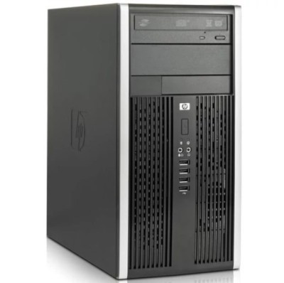 Unitate PC Second Hand, HP COMPAQ 8000 TOWER, Procesor Q9500, Memorie RAM 8 GB, SSD 128 GB NOU, DVD/RW foto