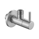 Robinet colțar 1/2" x 3/8" Brush Nickel
