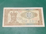 Bancnota 1 leu 1992 moldova