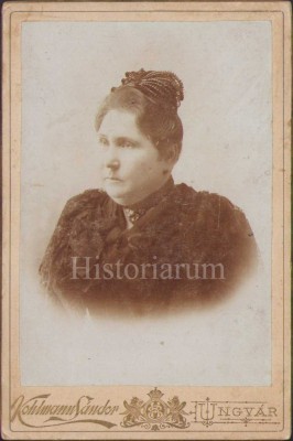 HST P2/518 Poză 1896 femeie studio Kohlmann Ungvar foto