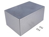 Carcasă Universală Aluminiu Naturală 146mm x 222mm x 106mm