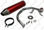 Amortizor zgomot sport Tlumik Tuning Red 4T Motorul Gy6 50 139Qmb are cele mai bune verificări cu scutere de 10 inci, IP000245 Amortizor zgomot sport Tlumik Tuning Red 4T Motorul Gy6 50 139Qmb are cele mai bune verificări cu scutere de 10 inci, IP000245