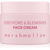 Nacomi Zero Pore &amp; Blemishes cremă pentru față impotriva imperfectiunilor pielii MARSHMALLOW 40 ml