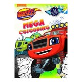 Blaze Mega Colouring Book