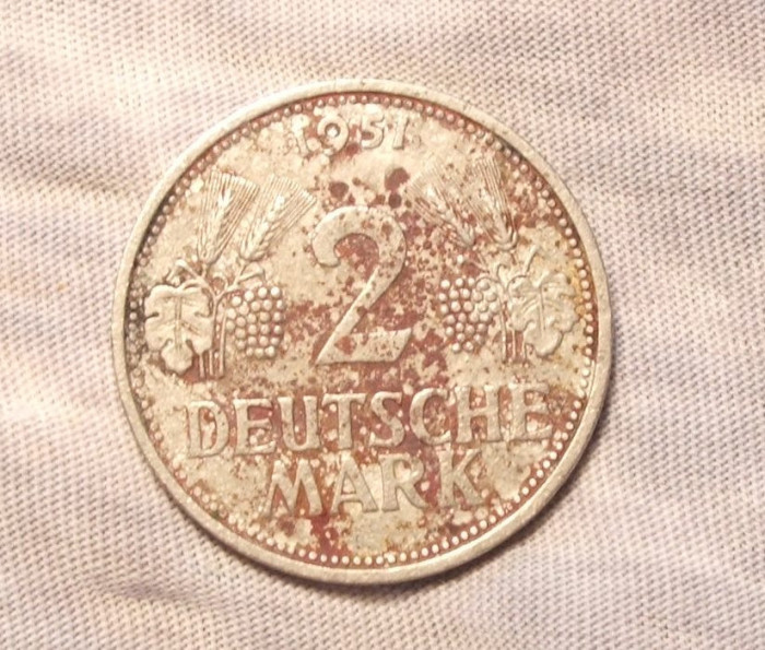 GERMANIA FEDERALA 2 MARCI 1951 F