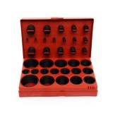 Set garnituri oring rezistente la fluide hidraulice, alcool, emulsii ulei-apă, 419 piese, Kraft