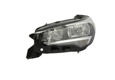 Far OPEL CORSA/-e F, 06.2019-, partea stanga, VALEO, tip bec H15+H7+PWY24W; electric; cu motor; halogen foto