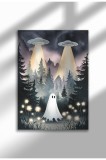 GHOST-02|Artă murală b&acirc;ntuită, decor &icirc;nfricoșător, reproducere digitală | A4 (21 x 29.7 cm) - GHOST-02