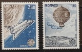 BC948, Monaco 1983, serie aviatie, dirijabile, europa cept