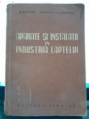 Aparate si instalatii in industria laptelui foto