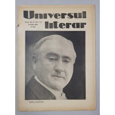 REVISTA &#039;UNIVERSUL LITERAR&#039;, ANUL XLVI, NR. 10, 2 Martie 1930
