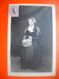 HOPCT 507 A ROCHESERVIERE -FEMEIE 1912 -FRANTA -TCV-COSTUM SI COAFURA / COSTUME TRADITIONALE -EUROPA -